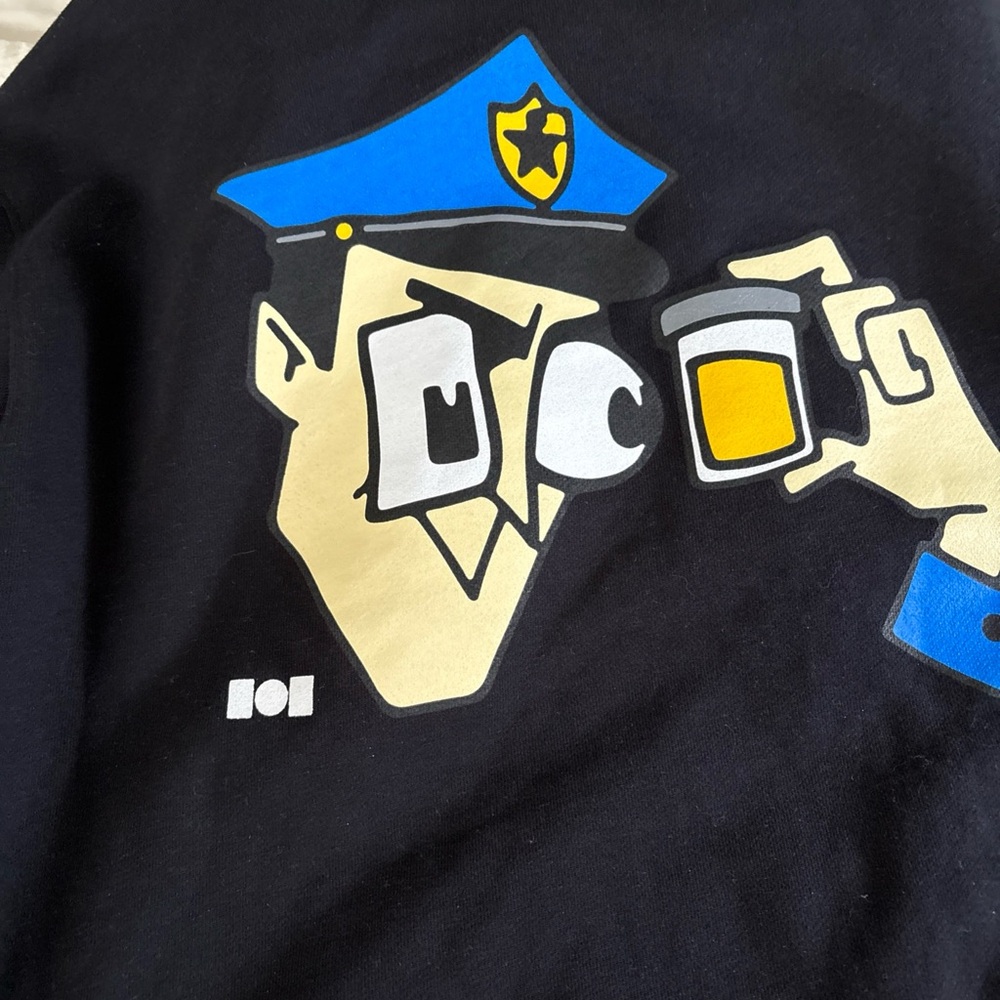 Nahmias Drug Test Cop Hoodie RARE